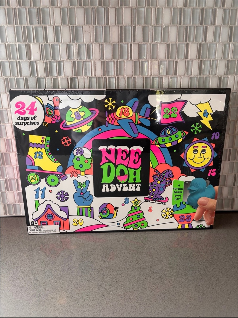 BRAND NEW NeeDoh 2026 Advent Calendar: 24 Days of Surprises